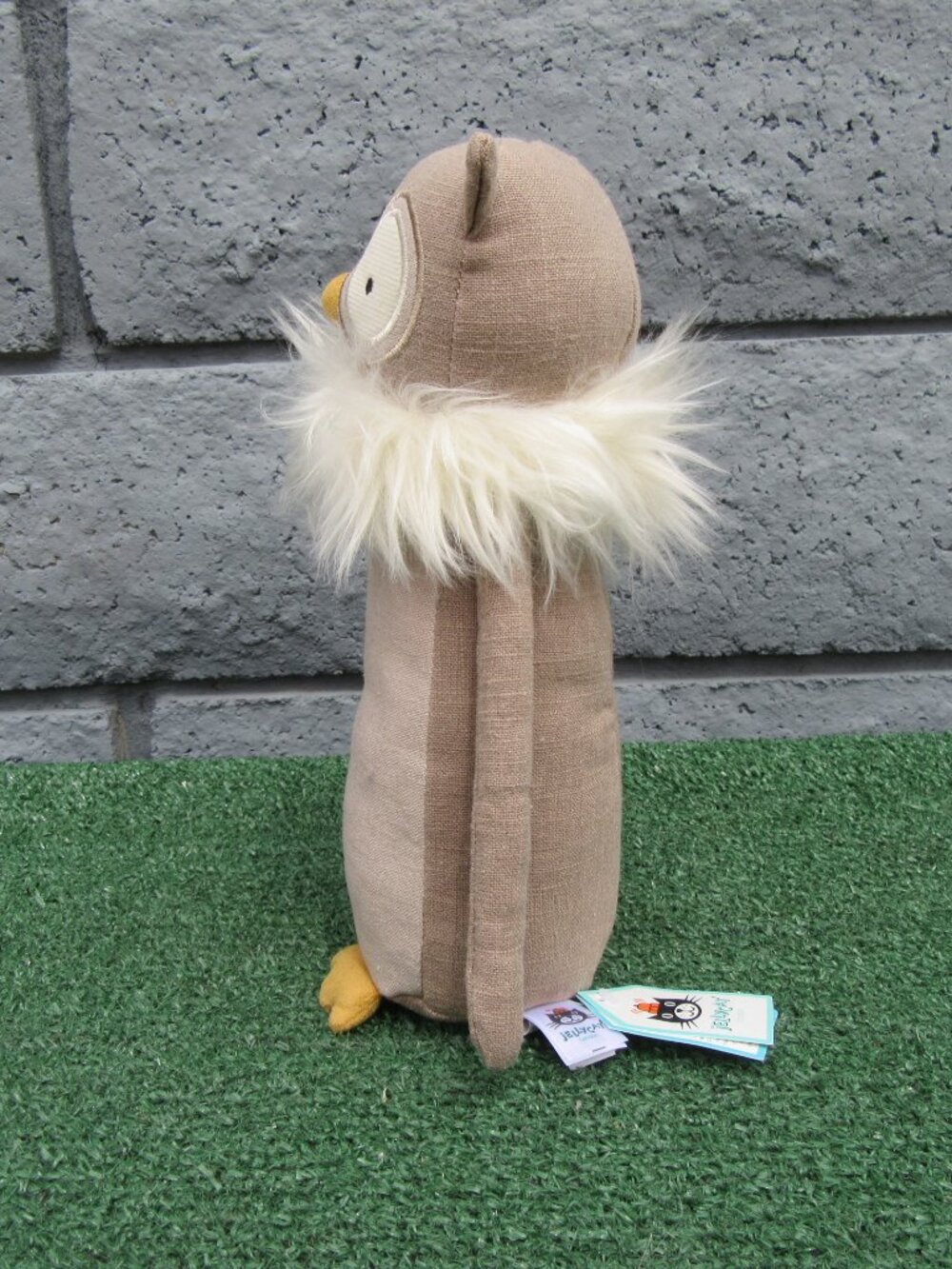 Brand New Jellycat London Skandoodle Owl Plush 9" - Picture 2 of 8